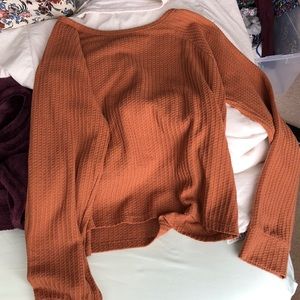 Forever 21 waffle long sleeve
